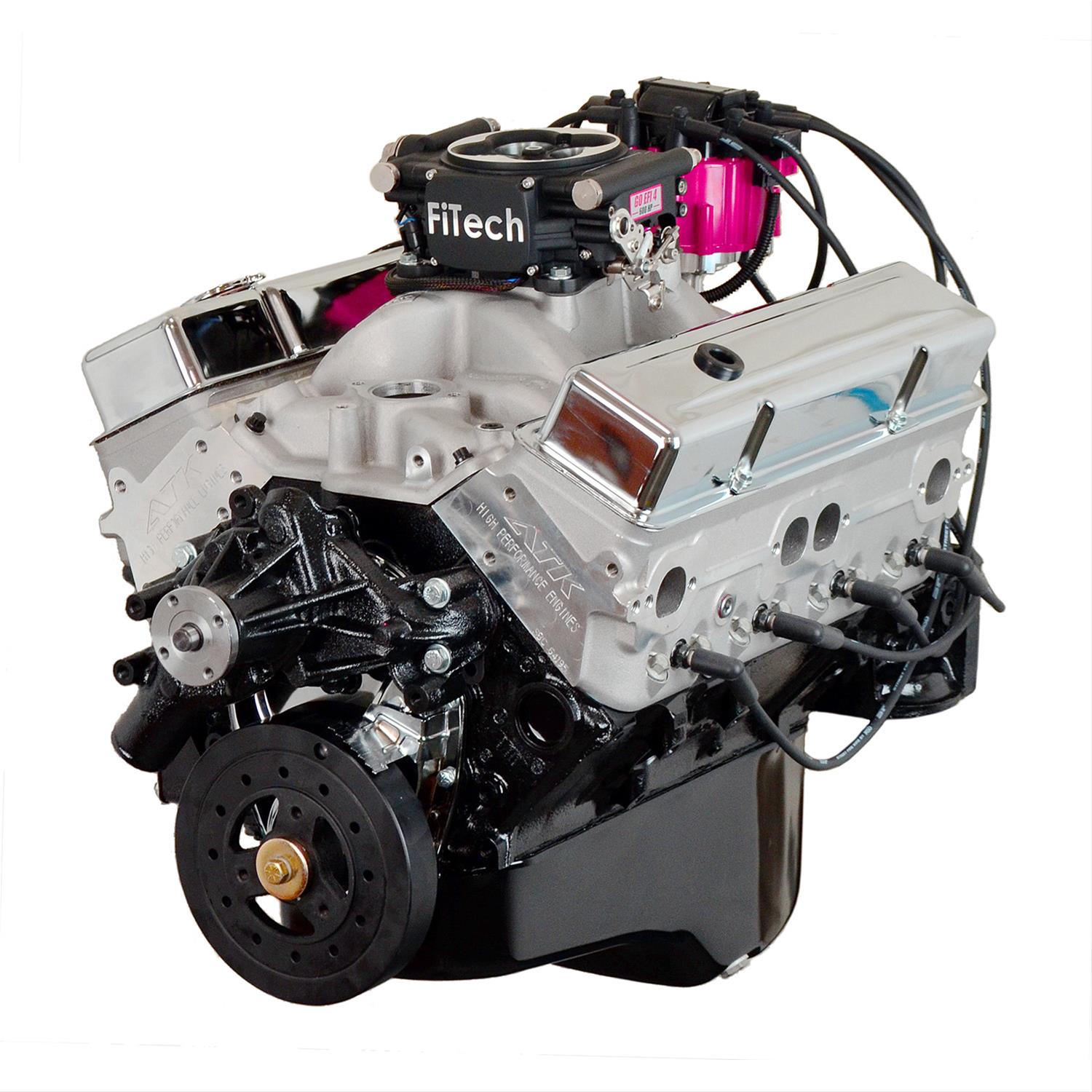 ATK High Performance GM 383 Stroker 415 HP Stage 3 Long Block Crate Engines with EFI HP94C-EFI - Image 2