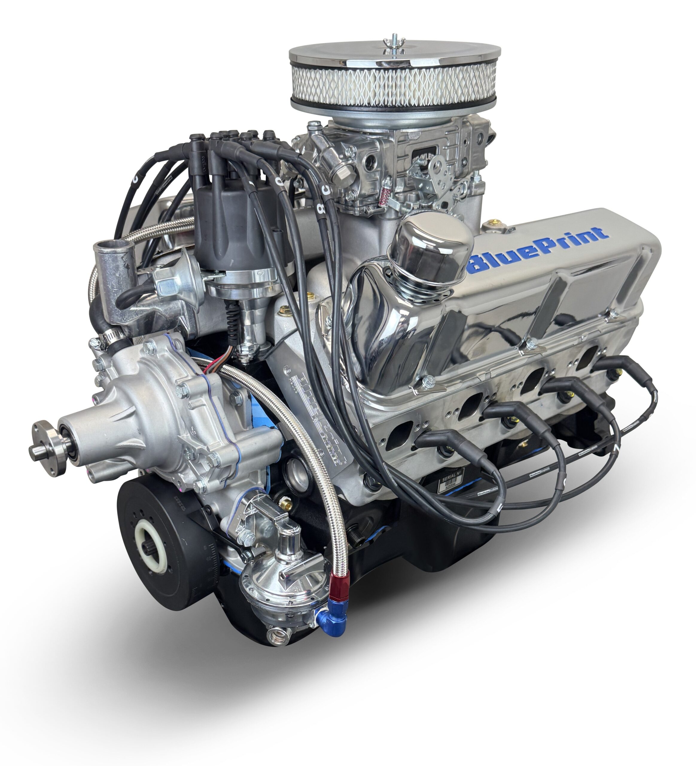 Ford Small Block Compatible 302 c.i. Engine - 361 Horsepower - Deluxe Dressed - Rear Sump - Carbureted