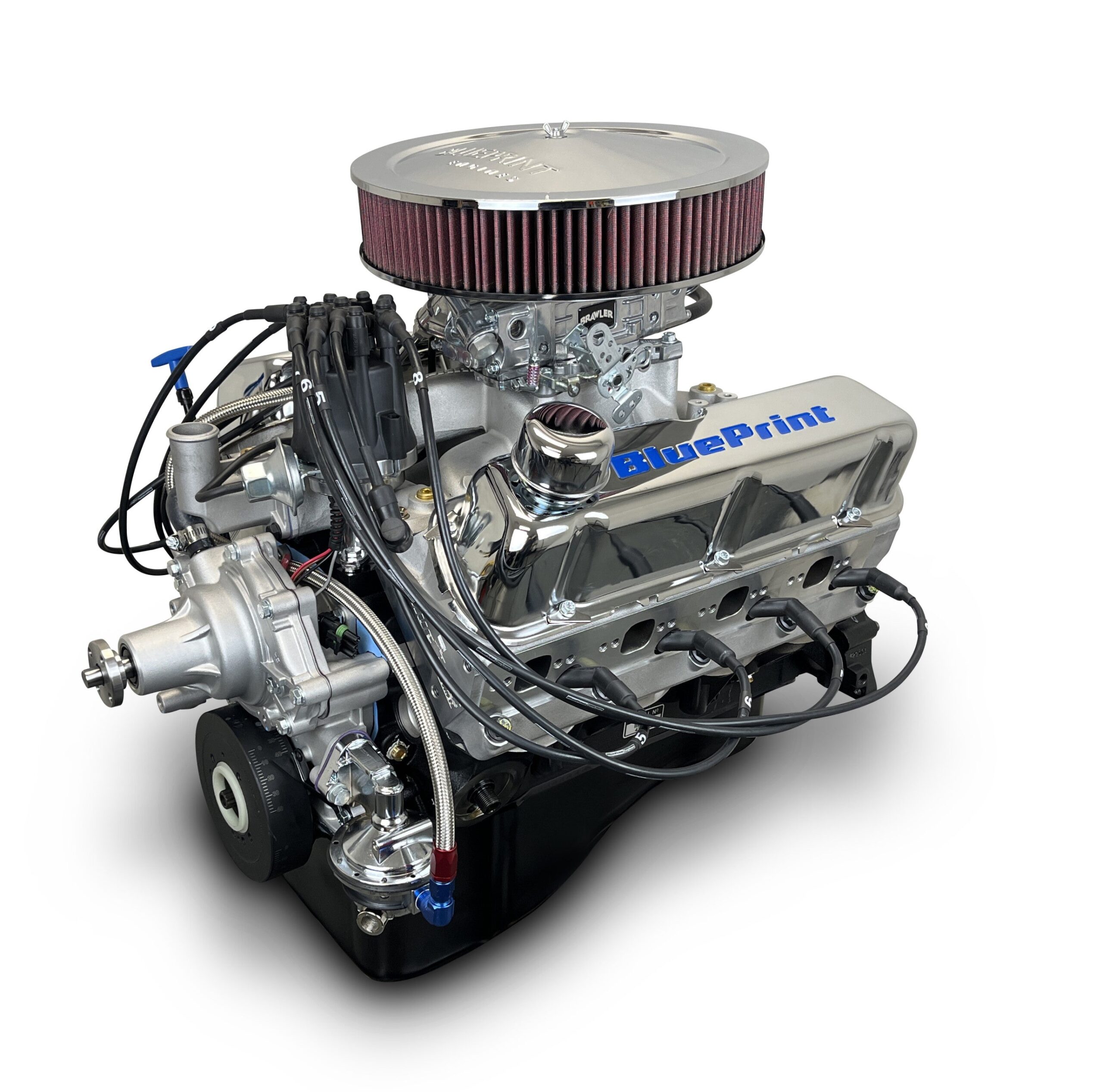 Ford Small Block Compatible 347 c.i. Engine - 415 Horsepower - Deluxe Dressed - Carbureted
