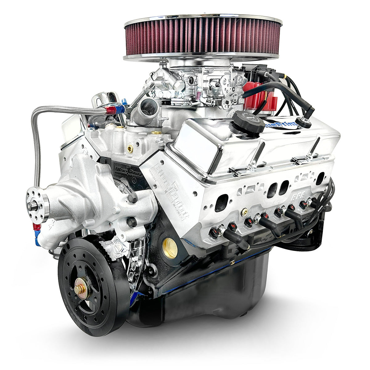GM Small Block Compatible 350 c.i. Engine - 341 Horsepower - Deluxe Dressed - Carbureted
