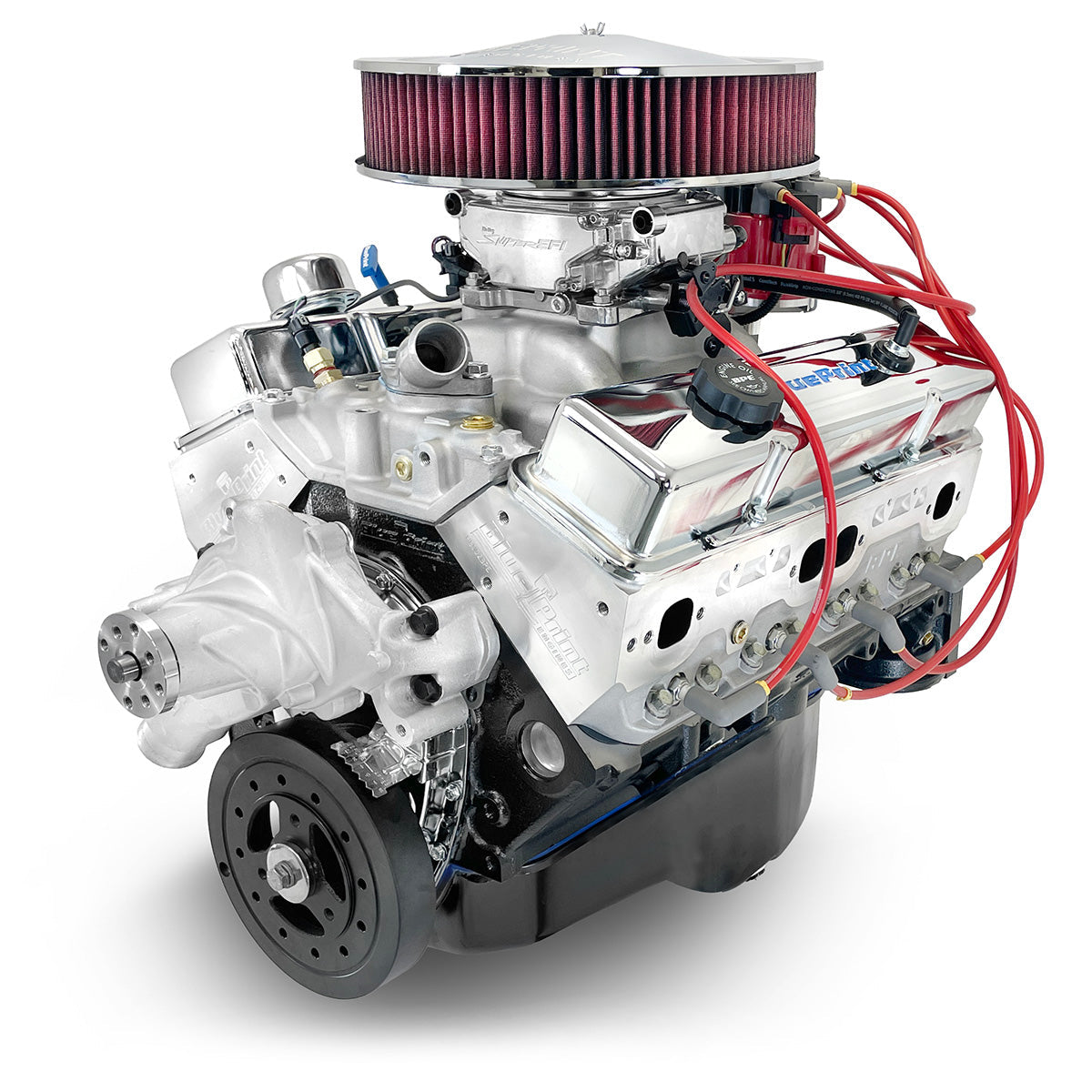 GM Small Block Compatible 350 c.i. Engine - 341 Horsepower - Deluxe Dressed - Fuel Injected