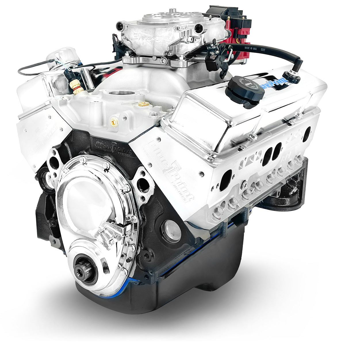 GM Small Block Compatible 396 c.i. Engine - 491 Horsepower - Base Dressed - Fuel Injected