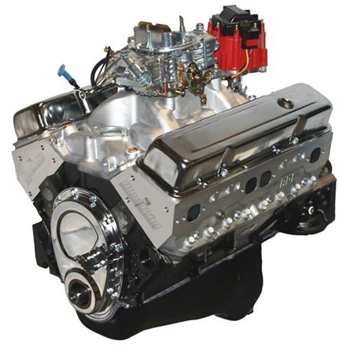 BluePrint Engines GM 383 C.I.D. 410 HP Stoker Dressed Long Blocks with Aluminum Heads BP38315CTC1