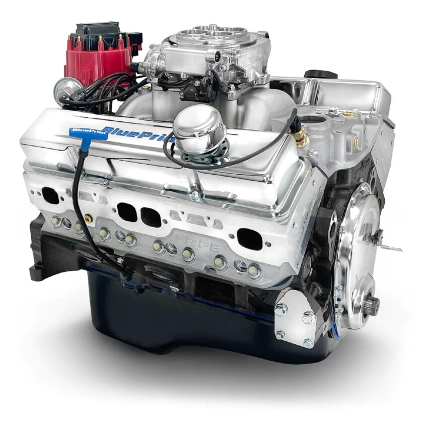 BluePrint Engines GM 396 C.I.D. 491 HP Stroker Base Fully Dressed F.I. Long Block Crate Engines BP3961CTF - Image 2