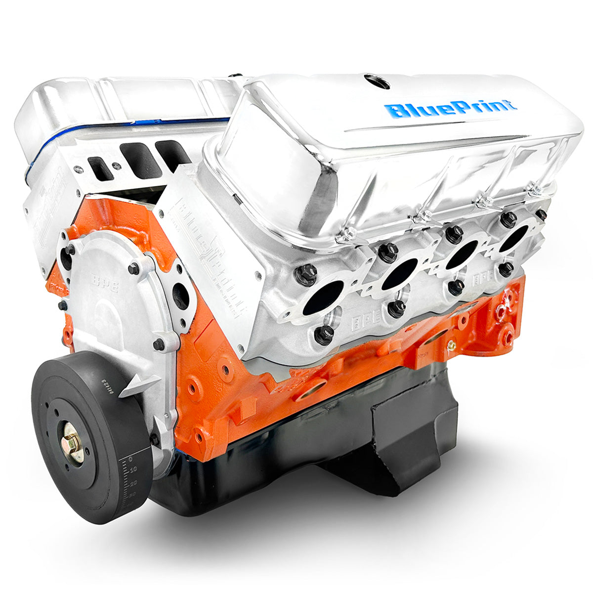 GM Big Block Compatible 502 c.i. Pro Series Engine - 627 Horsepower - Long Block