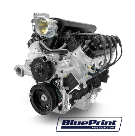 GM LS Compatible 427 c.i. Pro Series Engine - 600 Horsepower - Base Dressed - BluePrint Engines Calibrated ECU