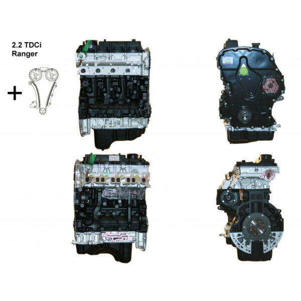 Engine Ford Ranger 2.2 TDCi 125 150 Hp GBVAJQJ GBVAJQW Euro 5